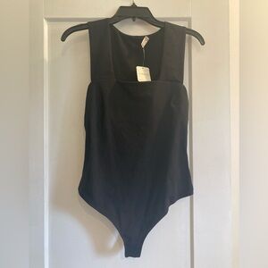 Free people square neck body suit